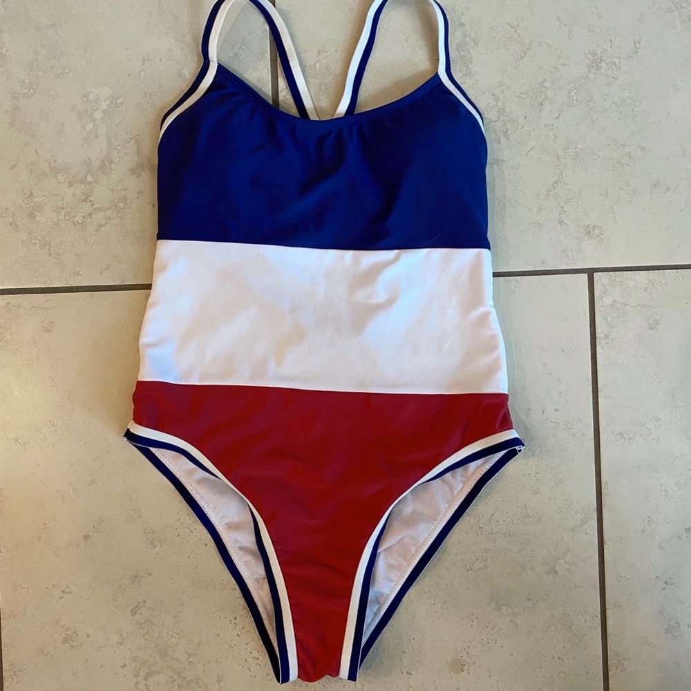 Red, white and blue one piece from target